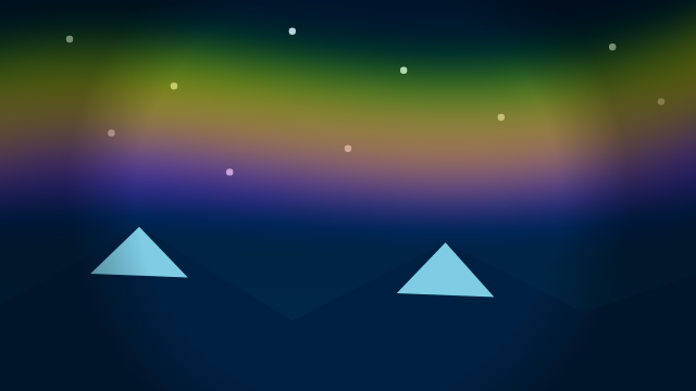 Level 7 aurora scene
